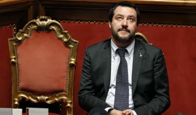 Matteo Salvini, ministro italiano del Interior.