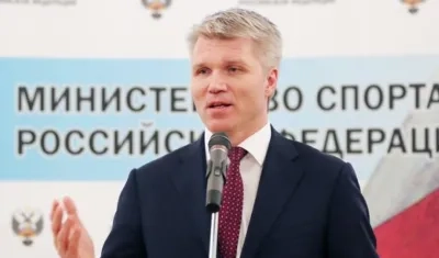 El ministro de Deportes de Rusia, Pável Kolobkov.
