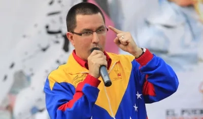 Jorge Arreaza, canciller venezolano.