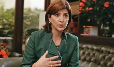María Ángela Holguín, ministra de Relaciones Exteriores.