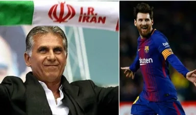 El entrenador Carlos Queiroz, actual seleccionador de Irán, dijo que Messi es un jugador extraordinario.