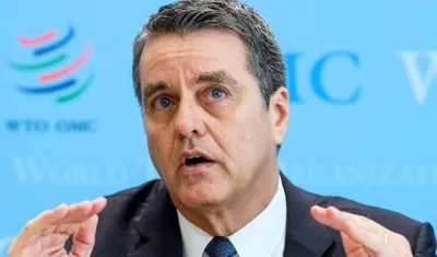 El director general de la Organización Mundial del Comercio (OMC), el brasileño Roberto Azevêdo.