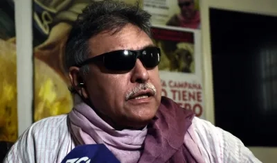 Jesús Santrich, líder de la FARC, capturado.