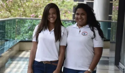 Isabel Juliao y Andrea Torres, coordinadoras de Voz Infantil y Hola Juventud.