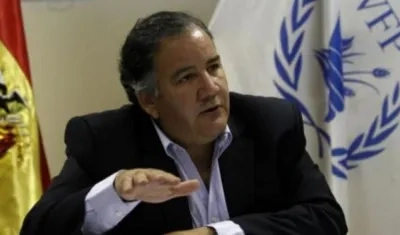 Miguel Barreto, director regional del Plan Mundial de Alimentación, PMA.