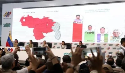 Los resultados de las elecciones en Venezuela no fueron reconocidos por el Grupo de Lima.