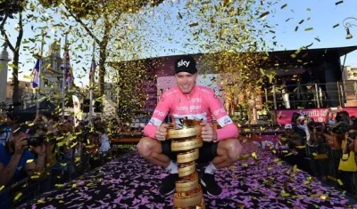 Chris Froome consigue su primer Giro de Italia.