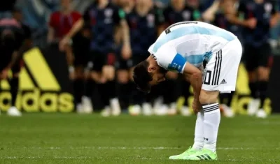 Lionel Messi es una de las grandes decepciones en lo que va del Mundial. 