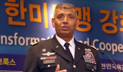El general de las fuerzas de EEUU en Corea del Sur, Vincent Brooks.