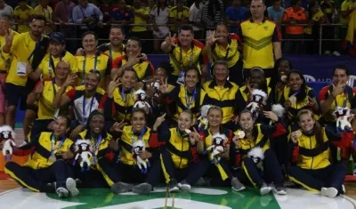 Selección Colombia de baloncesto femenino. 
