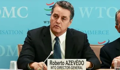 Roberto Azevêdo, director de la OMC.