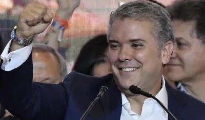 Iván Duque, presidente electo de Colombia que este 7 de Agosto asume el cargo.