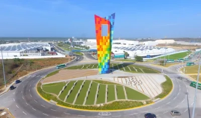El nuevo y espectacular monumento de Barranquilla.