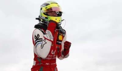 Mick Schumacher, piloto alemán. 