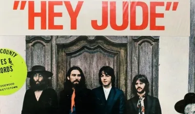 Carátula del sencillo 'Hey Jude'.