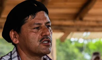 El exlíder de las FARC Henry Castellanos Garzón, alias Romaña