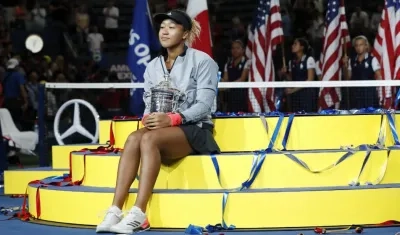 Naomi Osaka, tenista japonesa. 