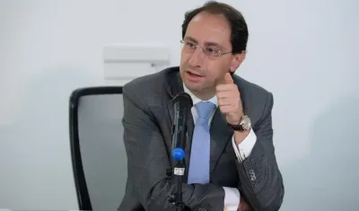 El ministro de Comercio, Industria y Turismo, Jose Manuel Restrepo.