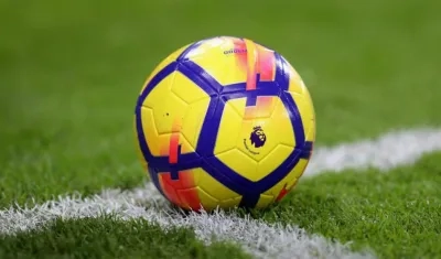Balón oficial de la Premier League. 
