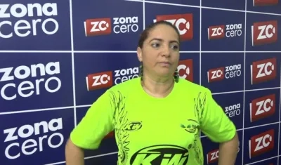 Diana Zapata, directora del torneo. 