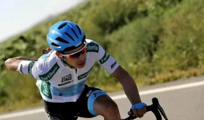 Miguel Ángel López, ciclista colombiano. 