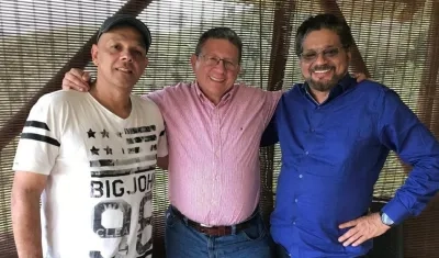 El Paisa, Pablo Catatumbo e Iván Márquez.