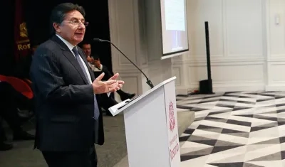 El fiscal general de la Nación, Néstor Humberto Martínez
