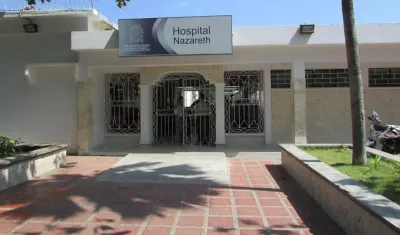 El lesionado fue llevado al Hospital Nazareth.