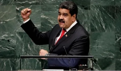 El presidente venezolano, Nicolás Maduro. 
