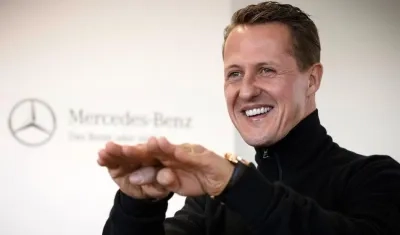 El expiloto de Fórmula Uno Michael Schumacher.
