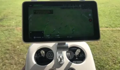 Sistema de entrenamiento monitoreado por drone. 