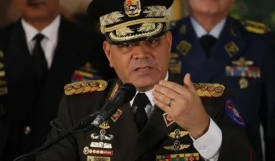 El ministro de Defensa venezolano, Vladimir Padrino López.