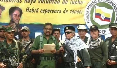 Los guerrilleros que volvieron a las armas.