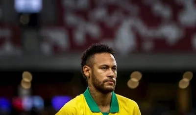 El delantero brasileño Neymar.