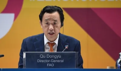 Director general de la Organización de la ONU para la Alimentación y la Agricultura (FAO), Qu Dongyu.