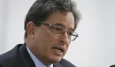 Alberto Carrasquilla, ministro de Hacienda.
