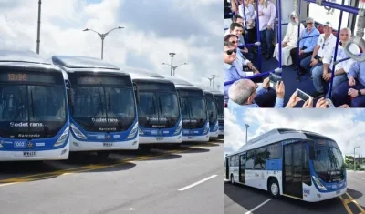 Alianza Sodis presentó 13 buses amigables con el medio ambiente.