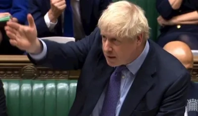 El primer ministro británico, el conservador Boris Johnson.