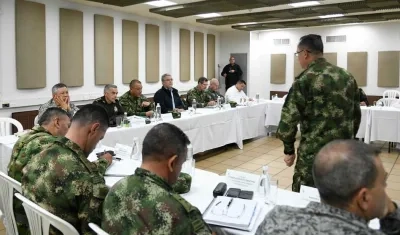 Consejo de Seguridad en el Cauca.