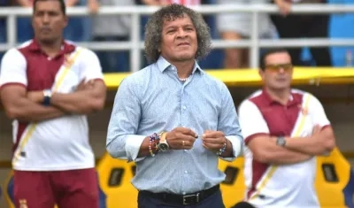 Alberto Gamero, DT de Deportes Tolima.
