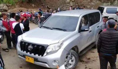 Imagen de la masacre indígena en el Cauca.