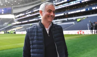 José Mourinho, técnico del Totteham. 