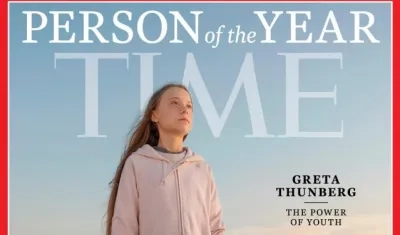 Greta Thunberg, activista y 'Persona del año' de la revista Time.