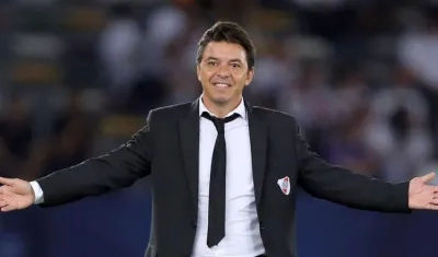 Marcelo Gallardo, técnico de River Plate. 