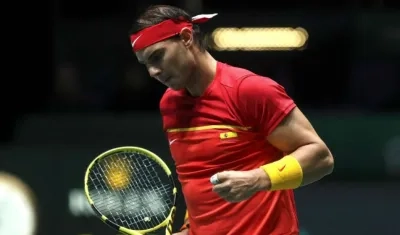 Rafael Nadal, tenista español. 