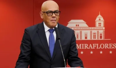 El ministro de Información, Jorge Rodríguez.