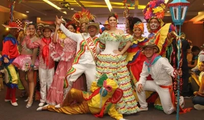 Reina y Rey en el Carnaval de Barranquilla