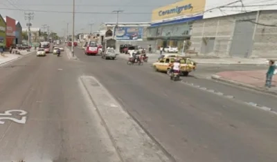 El fleteo ocurrió en la calle 30 con carrera 27.