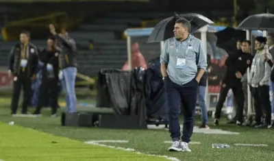 Luis Fernando Suárez, técnico de Junior. 