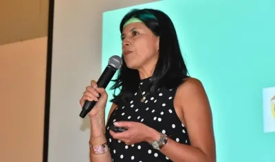 La Directora de Planeación Nacional, Gloria Alonso.